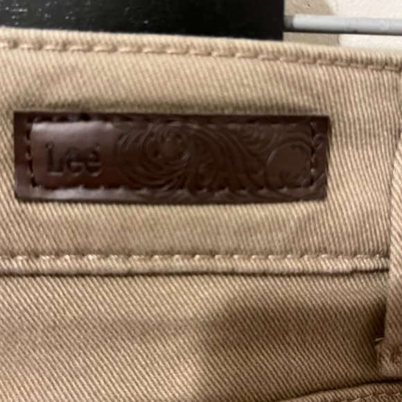 LEE | Women's Classic Fit Jeans Tan Size 6 - Picture 6 of 8